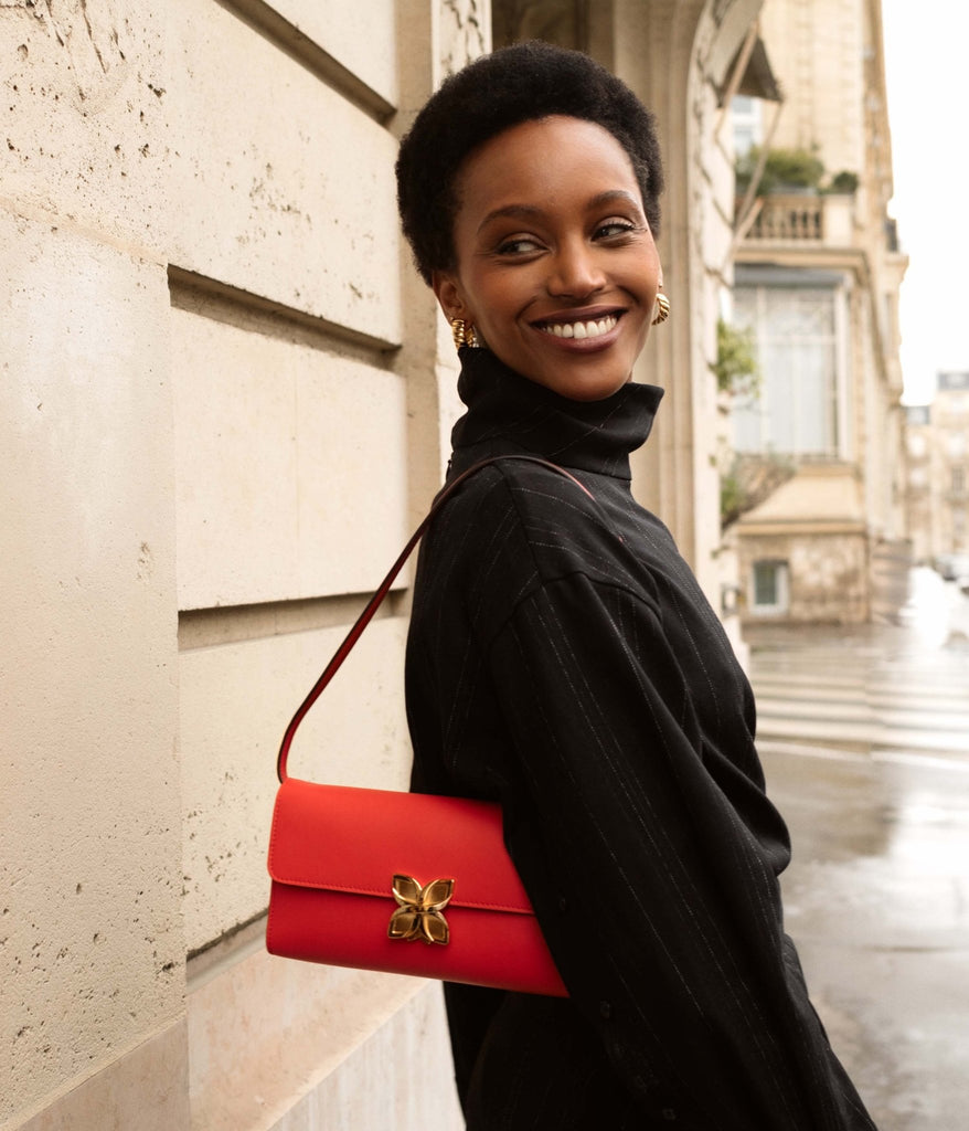 Hortensia Clutch | Baie de Goji - Fleuron Paris