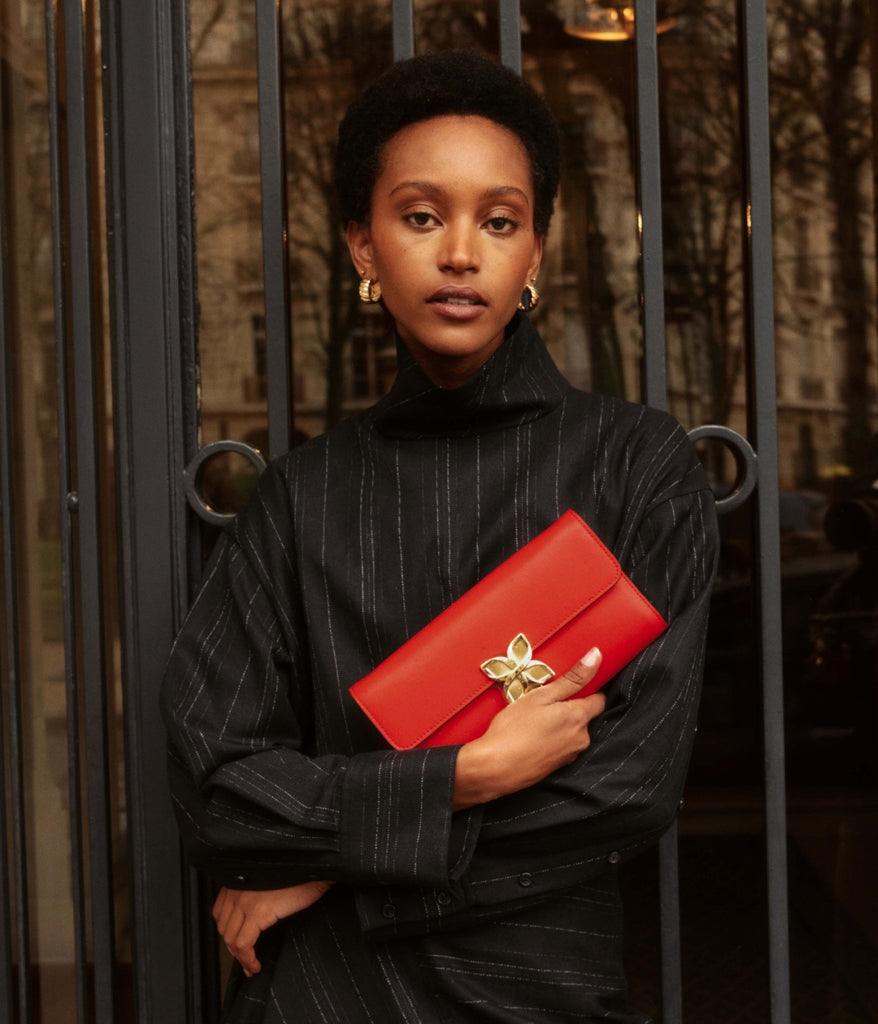 Hortensia Clutch | Baie de Goji - Fleuron Paris