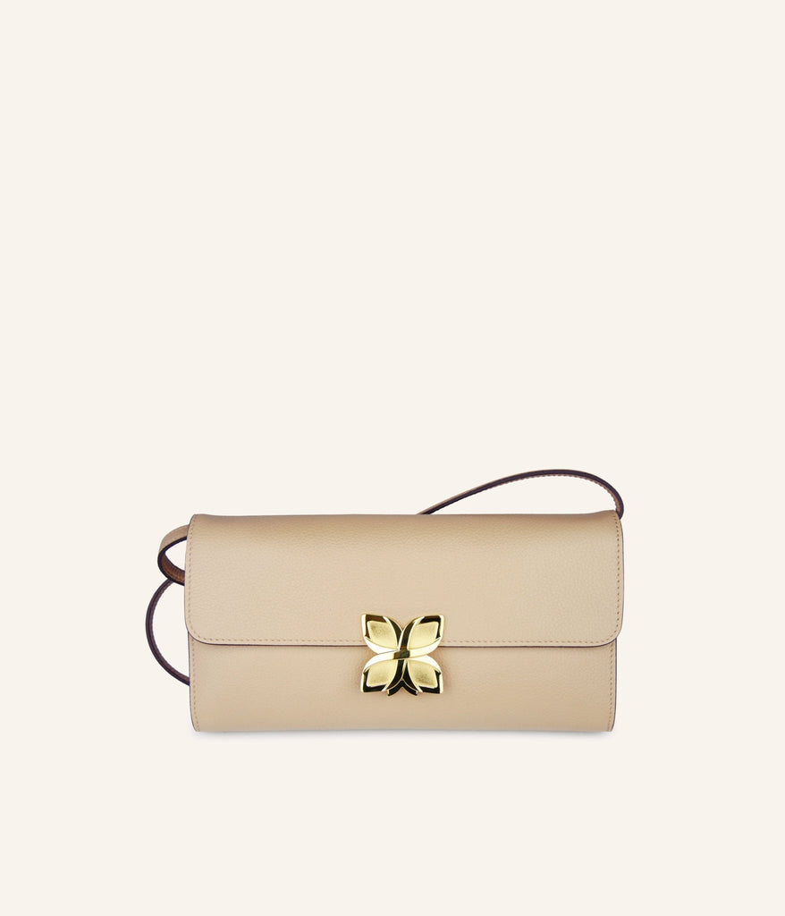 Hortensia Clutch | Sable - Fleuron Paris