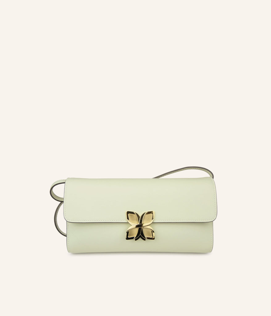 Hortensia Clutch | Vert d'Eau - Fleuron Paris