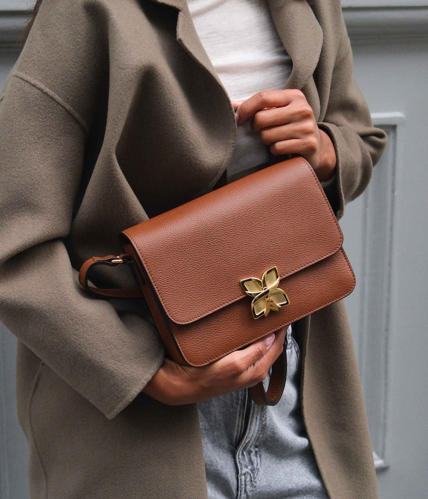 Hortensia | Marron - Fleuron Paris