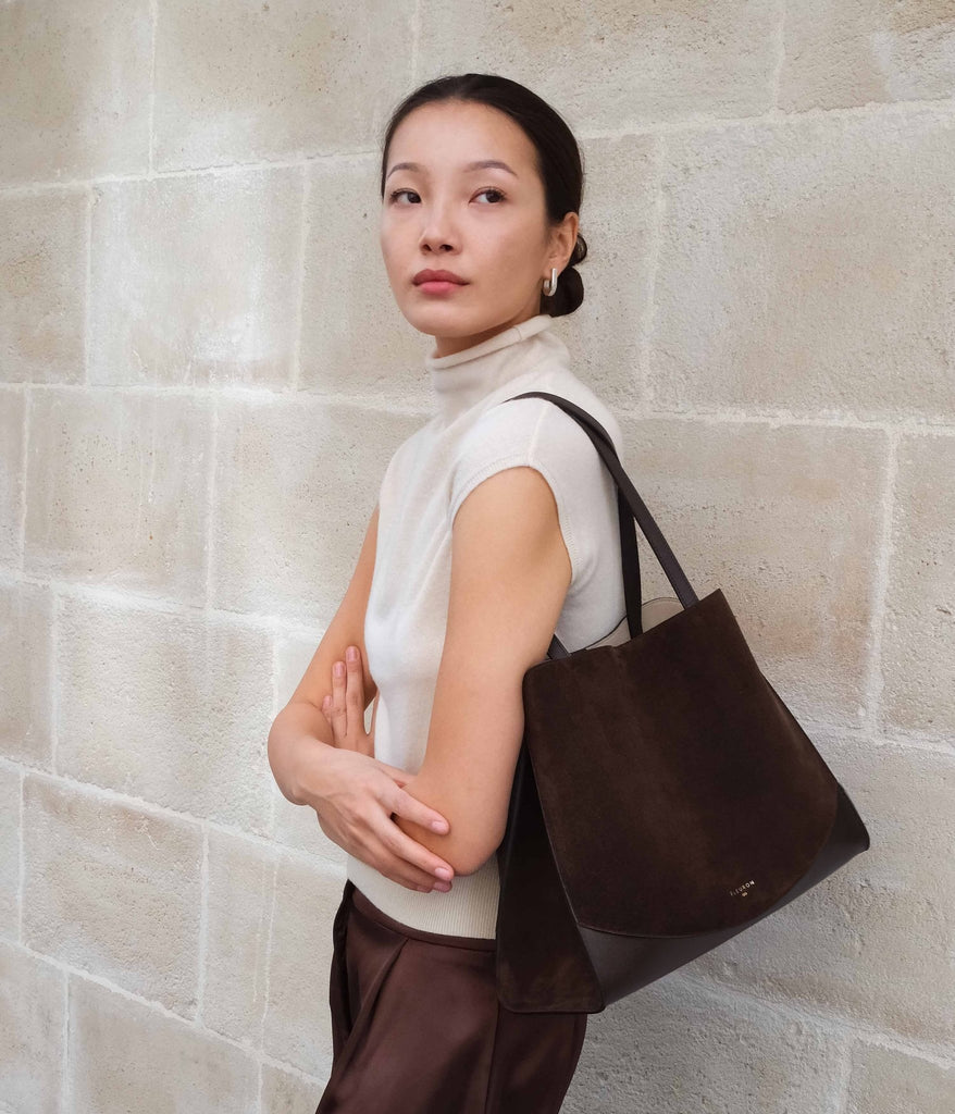 Medium Oak | Suede Moka - Fleuron Paris