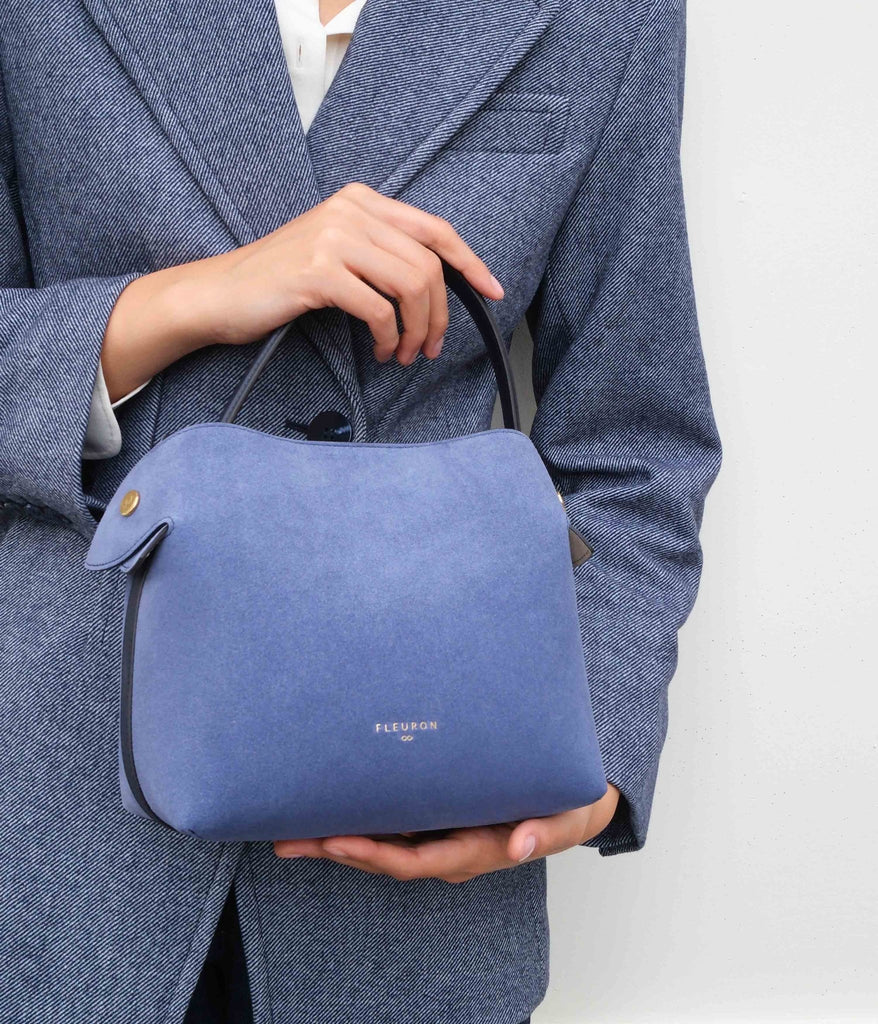 Medium Swann | Suede Jeans - Fleuron Paris