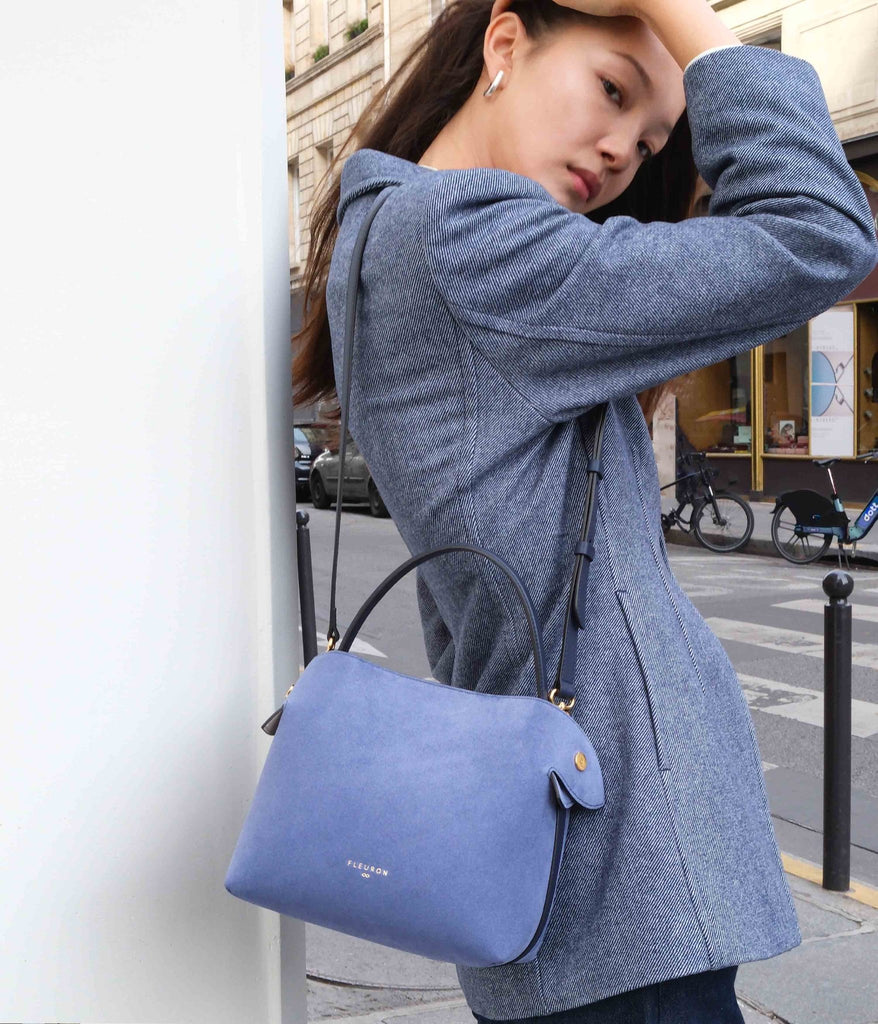 Medium Swann | Suede Jeans - Fleuron Paris