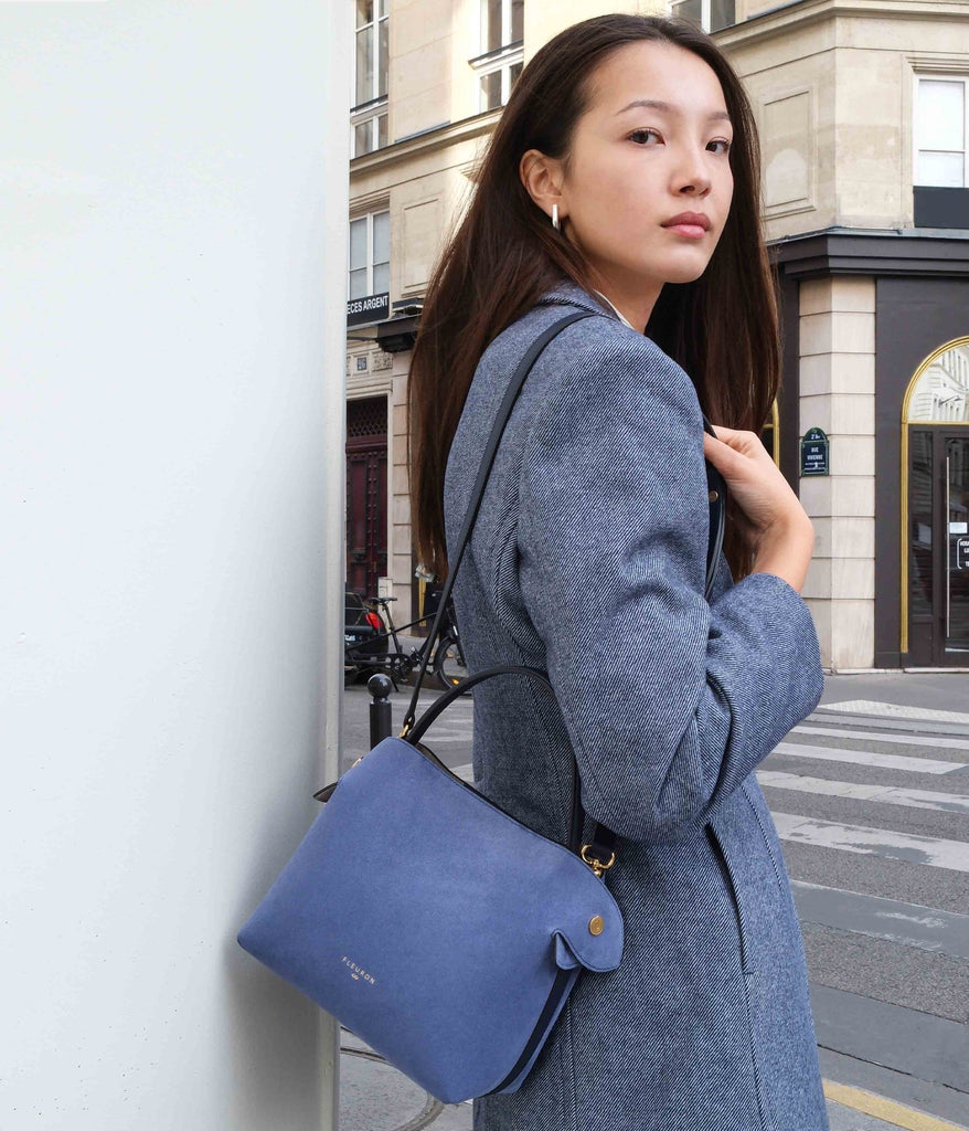 Medium Swann | Suede Jeans - Fleuron Paris