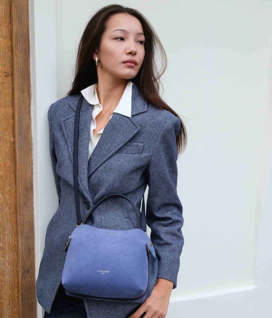 Medium Swann | Suede Jeans - Fleuron Paris