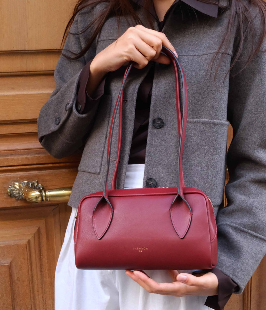 Mini Bambou | Bordeaux Lisse - Fleuron Paris