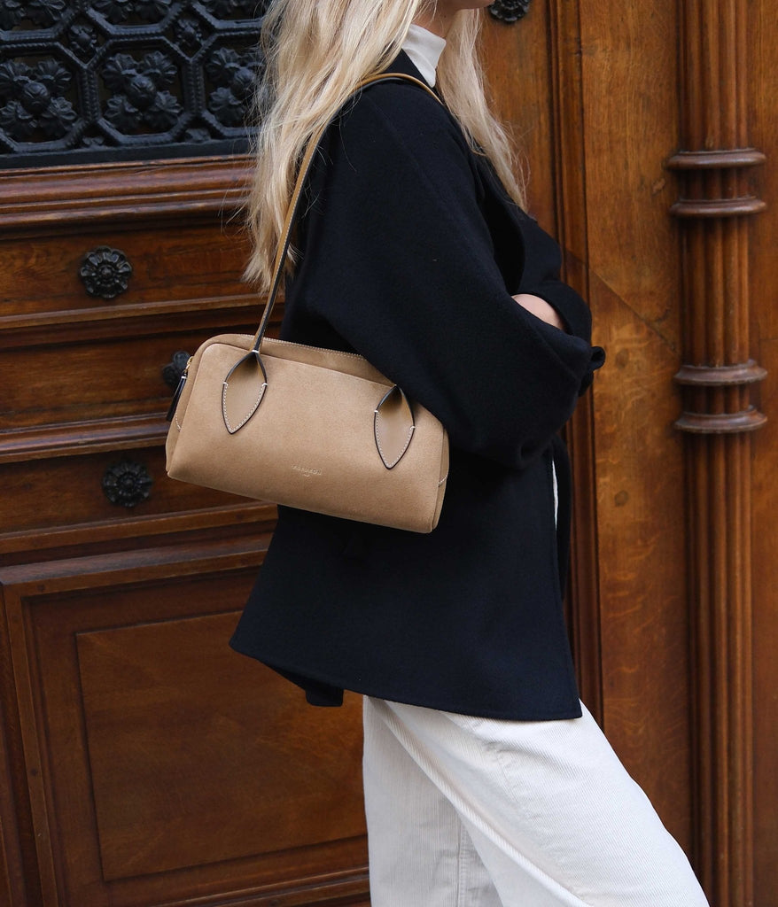 Mini Bambou | Suede Biscuit - Fleuron Paris