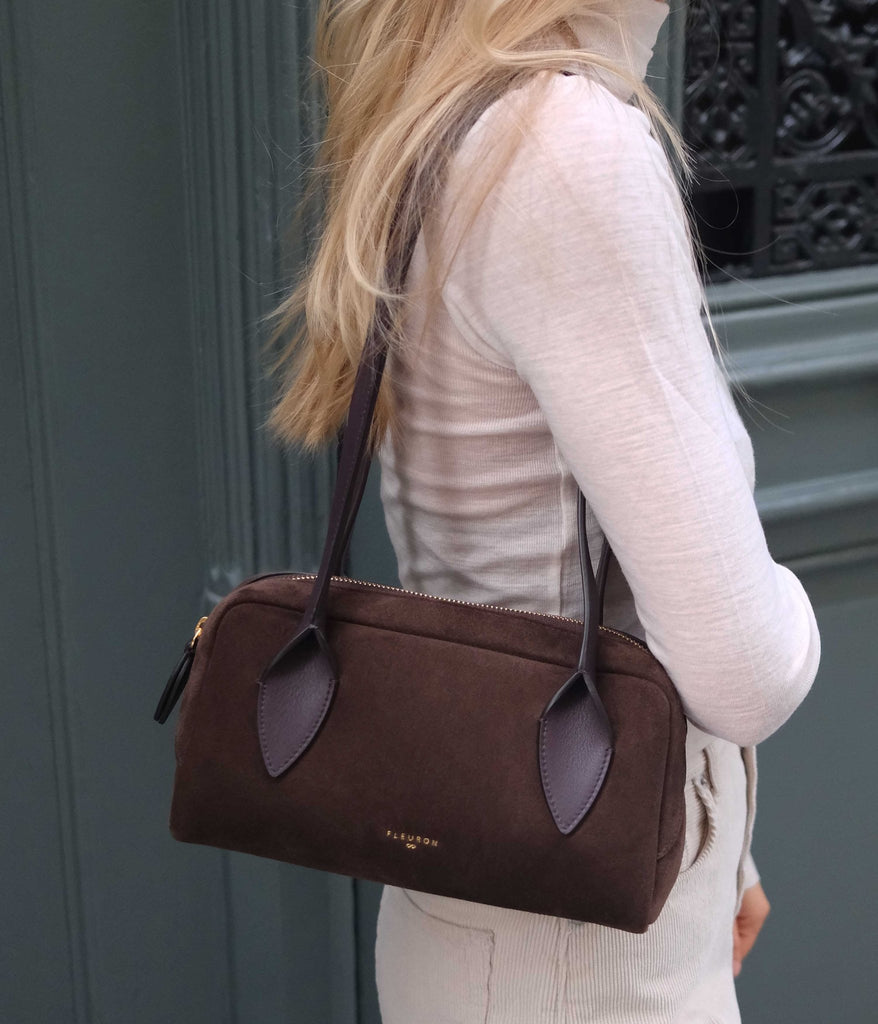 Mini Bambou | Suede Figue - Fleuron Paris