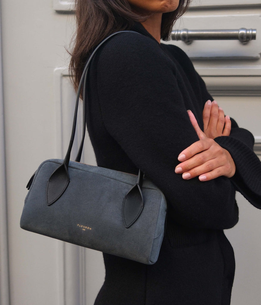 Mini Bambou | Suede Orage - Fleuron Paris