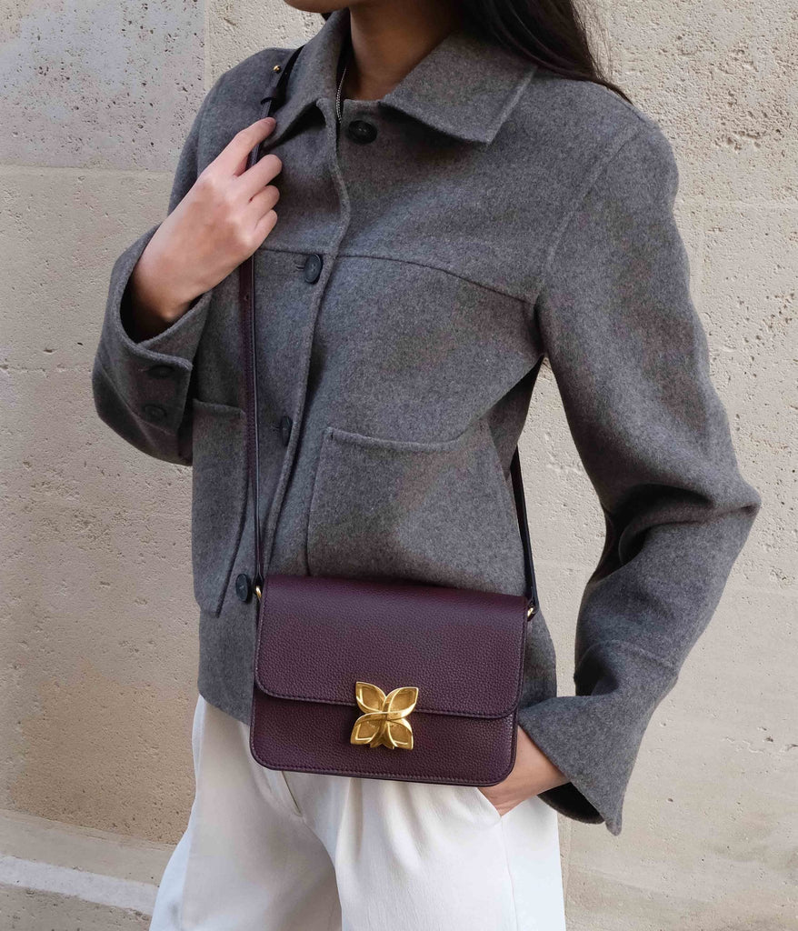 Mini Hortensia | Prune - Fleuron Paris