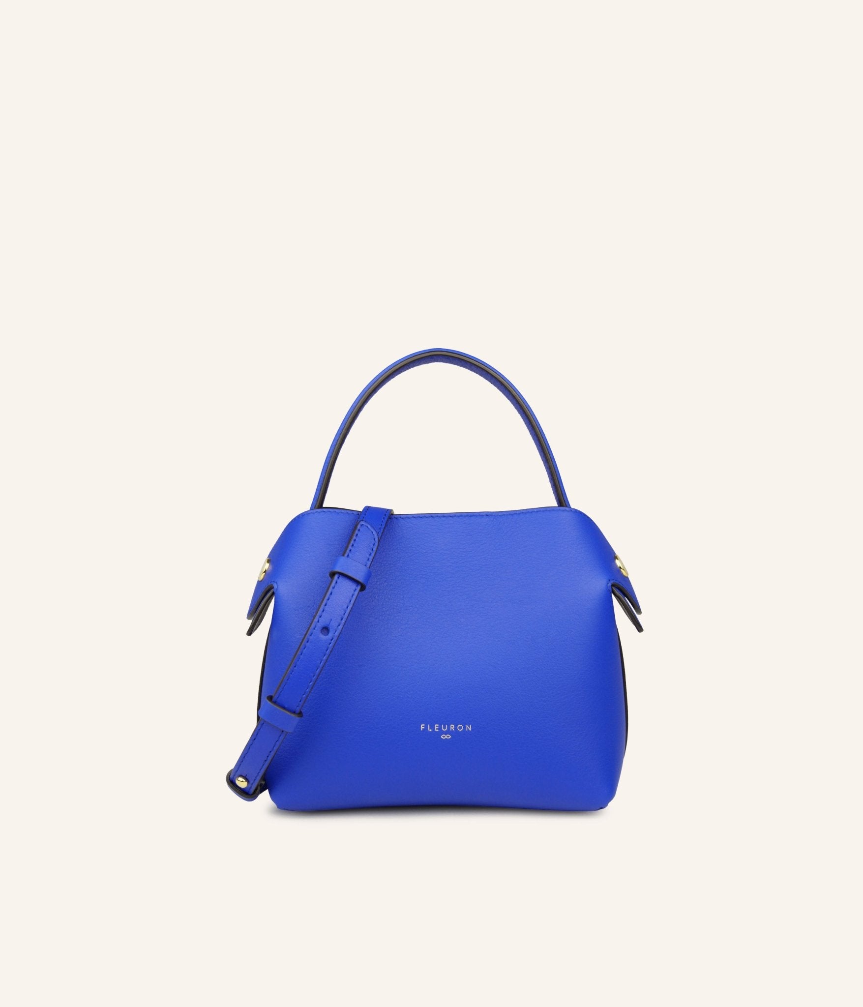 Sac à Main C. De Swan En Cuir De Vachette Pleine Fleur Noir – Taille Moyenne – Bandoulière – Occasion Excellent état