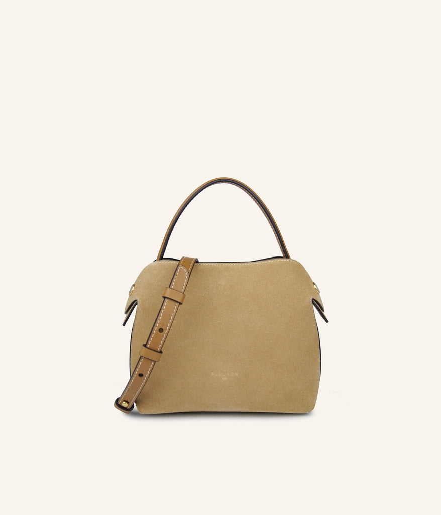 Mini Swann | Suede Biscuit - Fleuron Paris