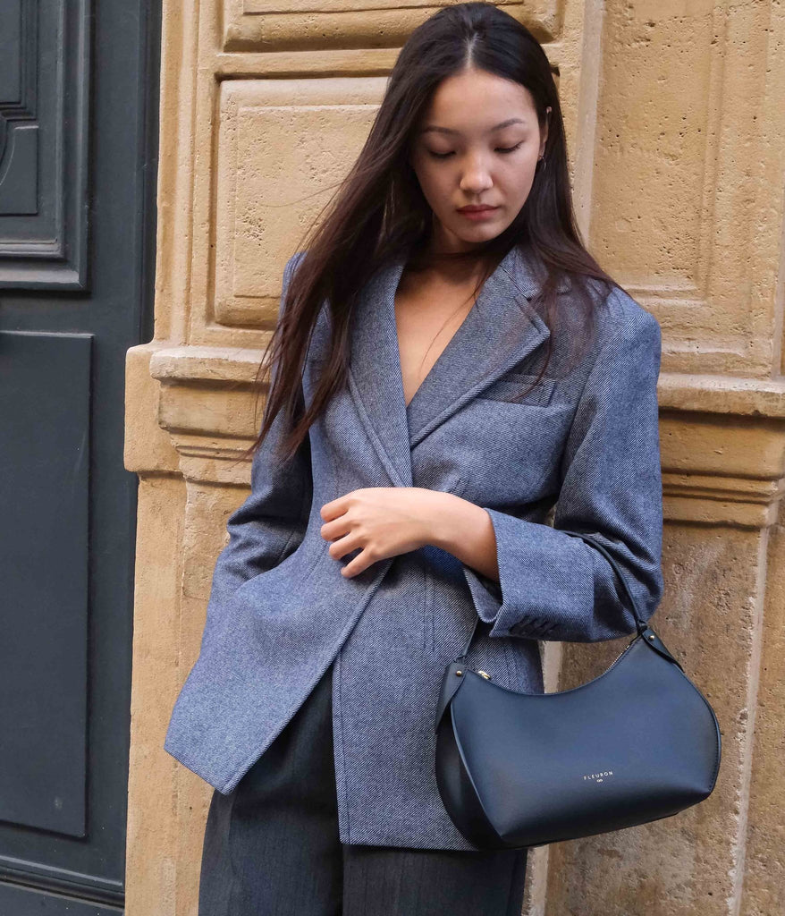 Pivoine | Noir Lisse - Fleuron Paris