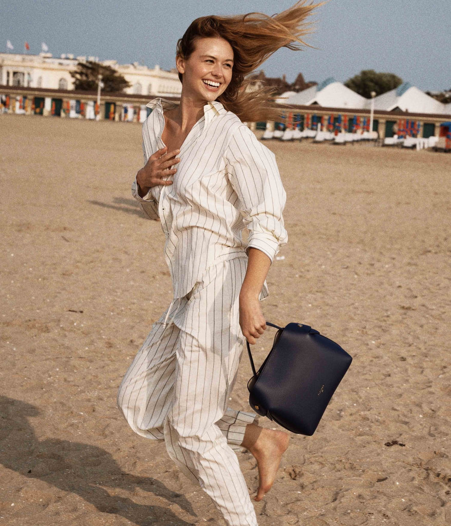 Swann | Bleu Marine - Fleuron Paris