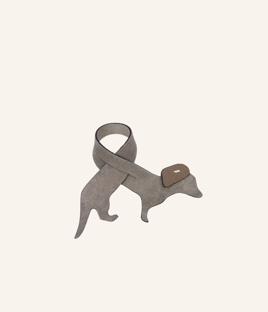 Teckel | Suede Taupe - Fleuron Paris