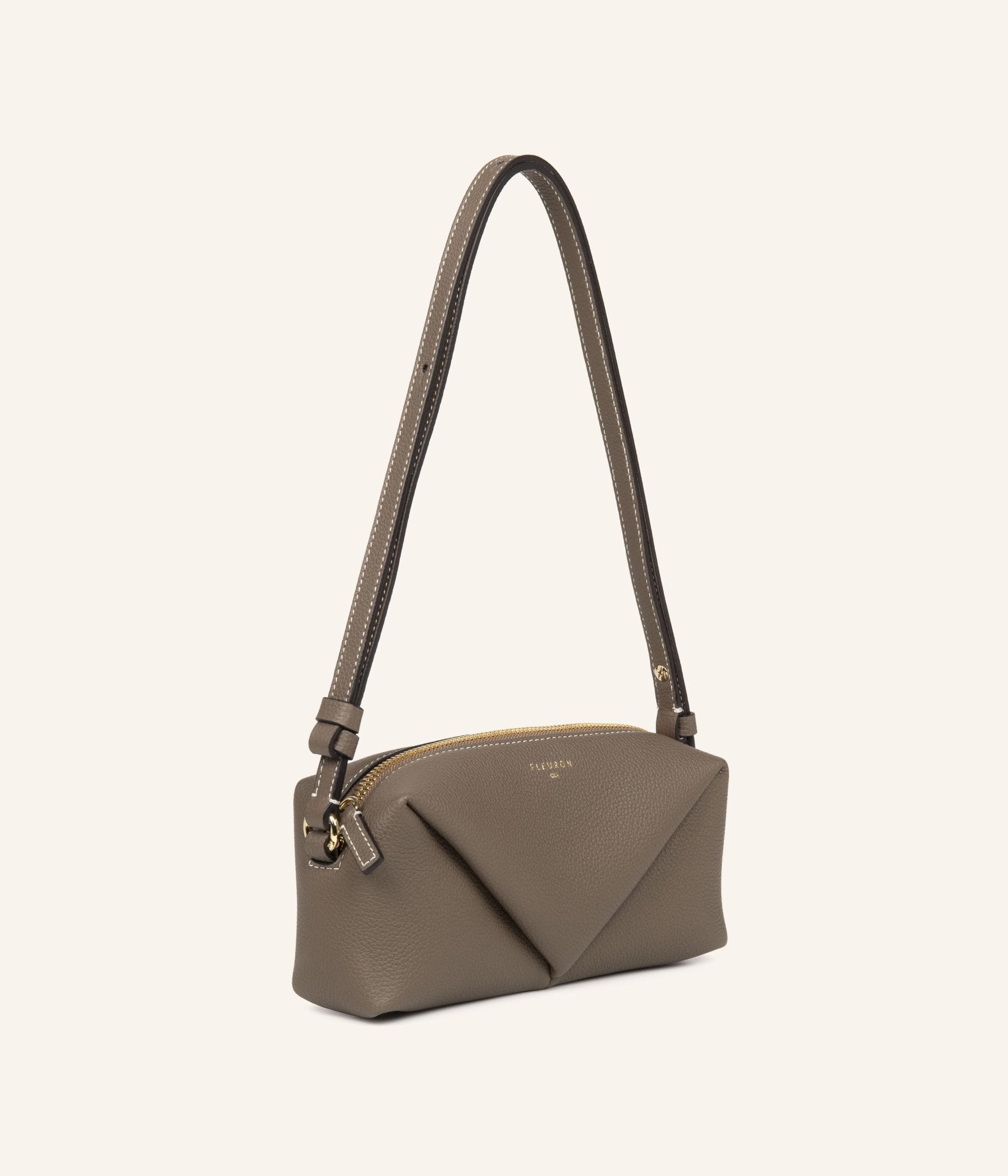 A.P.C. Mini Demi Lune Bag - Grey